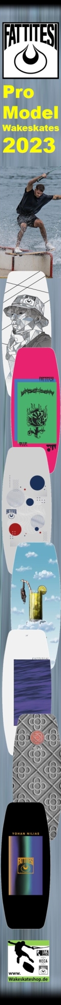 Die Fattitesi Wakeskates 2023 bei Wakeskateshop.de