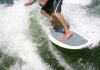 Wakesurfing